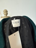 J. Crew Green Velveteen Blazer Jacket, 3X