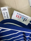 D&Co Blue Stripe Top, L