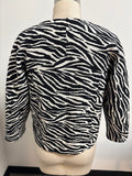 Chico's Zebra Print Jacket, S
