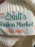 Vintage Quill's Woollen Market Ireland Sweater, XL