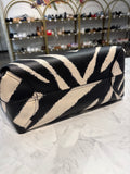 Coach Zebra Print Shoulder Bag, 18"x12"