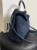 New JW Pei Blue Crossbody Bag, 9"x6"