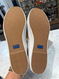 Keds White/Gold Shoes, 8.5