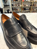 ATP Atelier Black Leather Loafers, 39 (9)