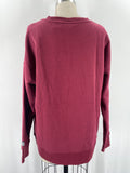 New Reebok Raspberry Sweatshirt, L