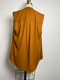 Cabi Brown Top, L