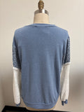 SugarFox Blue Top, L
