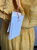 New Skies Are Blue Yellow Dress, S