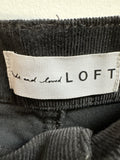 Loft Corduroy High Waist 29" Inseam Jeans, 6