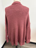 New Arula Mauve Sweater, 2X