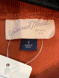 Universal Thread Corduroy 24" Inseam Overalls, 2