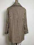 Eden Court Brown Houndstooth Jacket, L