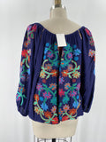 John Mark Blue Top, M