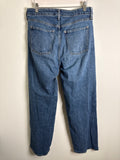 Old Navy Sky Hi Wide Leg 31" Inseam Jeans, 6