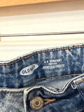 Old Navy Button Fly OG Straight 28" Inseam Jeans, 10