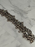Vintage Kramer Silver Rhinestone Bracelet