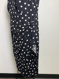 Lane Bryant Black Polka Dot Dress, 14/16W