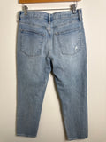 Gap Cheeky Straight Button Fly 27" Inseam Jeans, 6