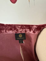 JM Collection Velvet Jacket, L