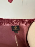 JM Collection Velvet Jacket, L