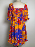New Modcloth Print Dress, M