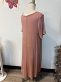 Easel Pink Dress, L