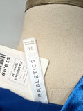 Fabletics Blue Crushed Velour Jacket, M