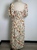 New Cider Print Dress, 1XL