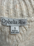 Ophelia Roe Cream Sweater, S