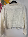 O2 Collection Ivory Sweater, M