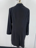 Utex Design Black Belted Jacket, L