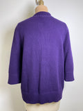 New Chaps Purple Sweater, XL