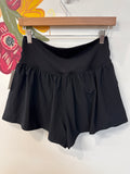Offline by Aerie Black Shorts, L