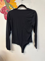 Abercrombie & Fitch Black Bodysuit, L