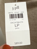 New Pure J. Jill Oatmeal Heather Sweater, L Petite