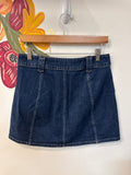 Madewell Denim Button Front Skirt, 6