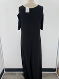 Chico's Black Open Shoulder Dress, M