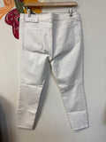 New Loft White Modern 27" Inseam Jeans, 14 Petite