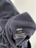 New Aerie Black Terry Top, L