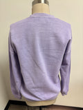 Anthropologie Purple Monte Carlo Sweatshirt, XS