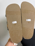 Soda Black Sandals, 8.5