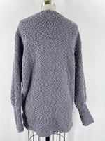 Merokeety Gray Cardigan, M