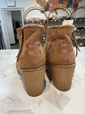 Toms Brown Boots, 6.5