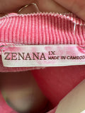 Zenana Pink Sweatshirt, 1X