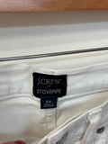 J. Crew White Stovepipe Jeans, 24 (00)