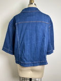 New Chico's Denim Nova Street Jacket, XXL