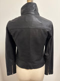 All Saints Genuine Leather Bales Biker Jacket, 6