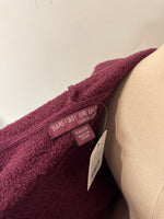 Barefoot Dreams Burgundy Cardigan, XXS/XS