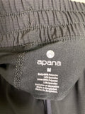 Apana Black Skort Skirt, M