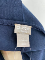 Chico's Navy Travelers Dress, M